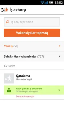 Rabota.AZ android App screenshot 4